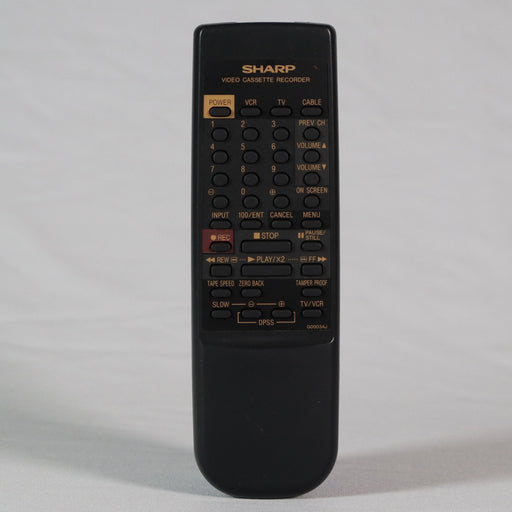 Sharp G0003AJ Remote Control for VCR / VHS Player Model CA514 and More-Remote-SpenCertified-vintage-refurbished-electronics