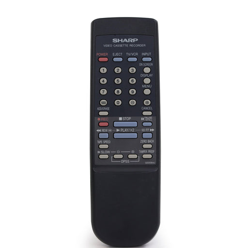 Sharp G0006AJ Remote Control for VCR VHS Player-Remote-SpenCertified-refurbished-vintage-electonics