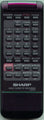 Sharp G0685GE Remote TV VCR Video Cassete Recorder