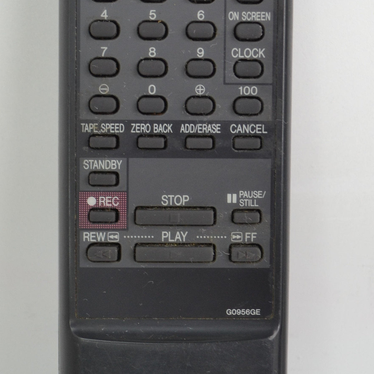 Sharp G0956GE VCR / VHS Player Remote Control — SpenCertified
