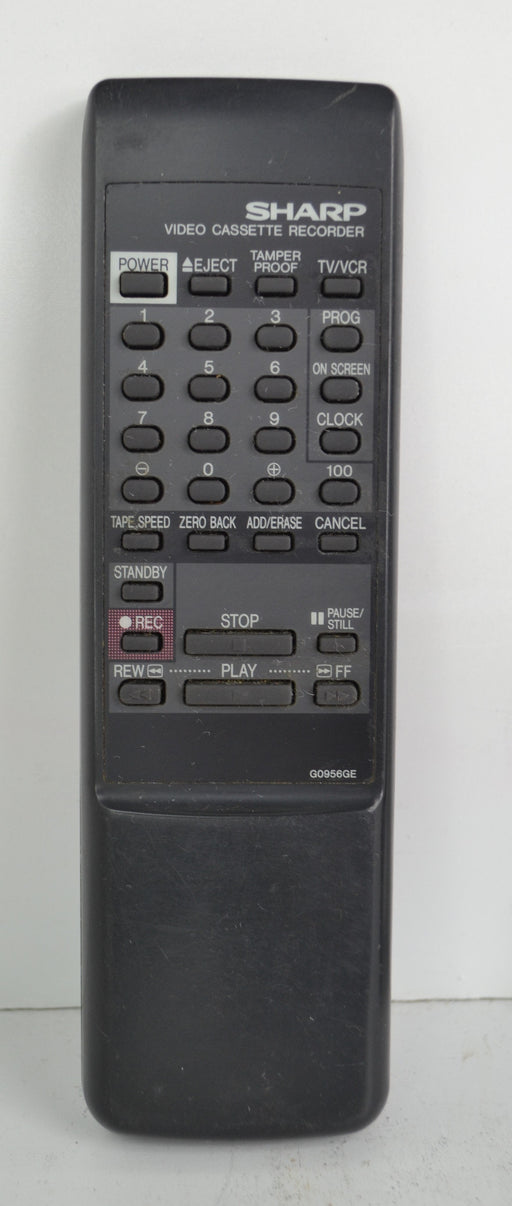 Sharp G0956GE VCR / VHS Player Remote Control-Remote-SpenCertified-refurbished-vintage-electonics