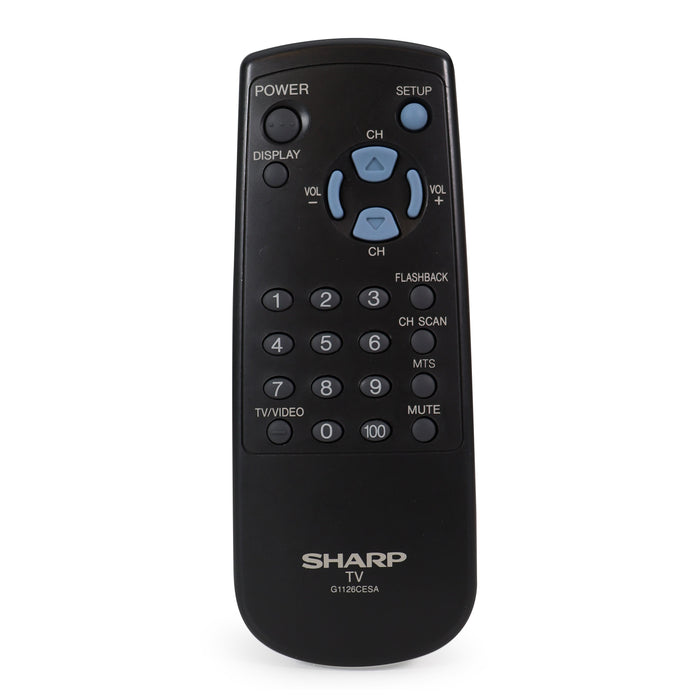 Sharp G1126CESA TV Remote-Remote-SpenCertified-refurbished-vintage-electonics