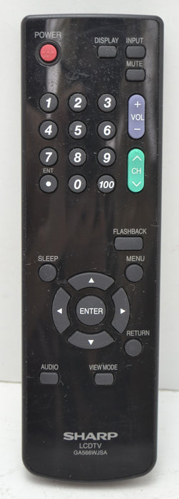 Sharp - GA566WJSA - LCD TV / Television - Remote Control-Remote-SpenCertified-refurbished-vintage-electonics