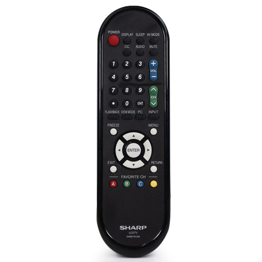 Sharp LCDTV GA667WJSA Remote Control LC32D44 LC32D44U LC32D47 LC32D47U LC32D47UA LC32D47UN LC32D47UT LC32M44 LC32M44L LC32SB21-Remote-SpenCertified-refurbished-vintage-electonics