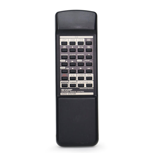 Sharp RRMCG0019AWSA Remote Control for Audio System Model CD-C444-Remote-SpenCertified-refurbished-vintage-electonics