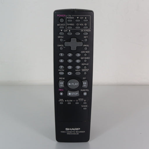 Sharp RRMCG1236AJSB Remote Control for VCR VHS Player-Remote Controls-SpenCertified-vintage-refurbished-electronics