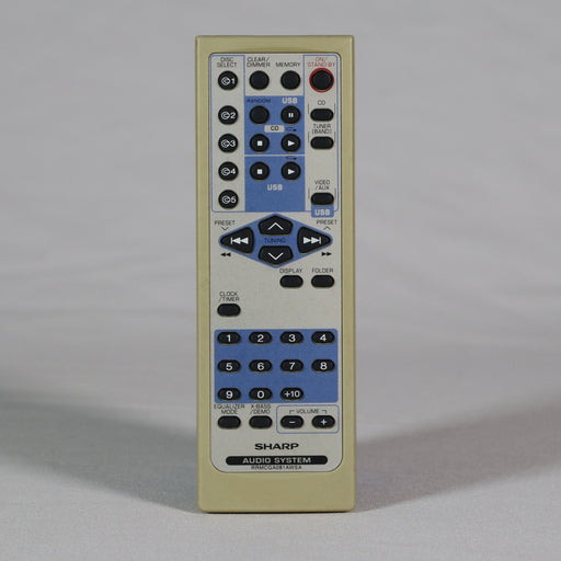 Sharp RRMCGA081AWSA Remote Control for Sharp XL-UH240-Remote-SpenCertified-refurbished-vintage-electonics