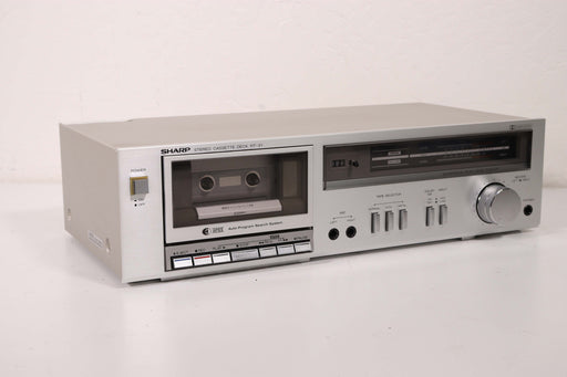 Sharp RT-31 Stereo Cassette Deck Single Player Recorder-Cassette Players & Recorders-SpenCertified-vintage-refurbished-electronics