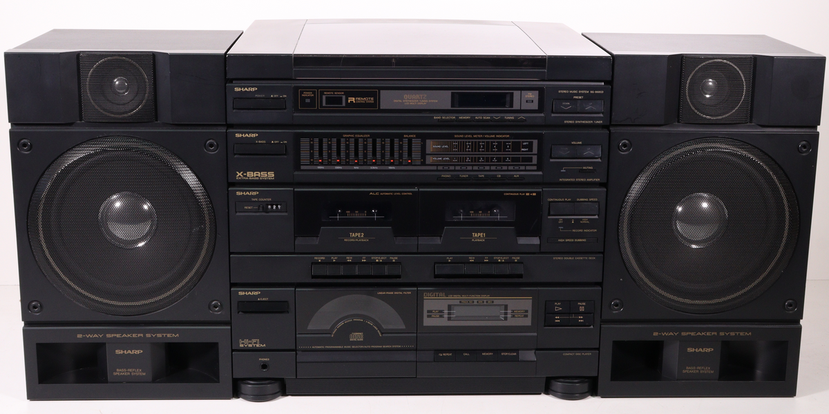 Sharp SG-950CD Integrated Stereo Music System (Full Set) — SpenCertified
