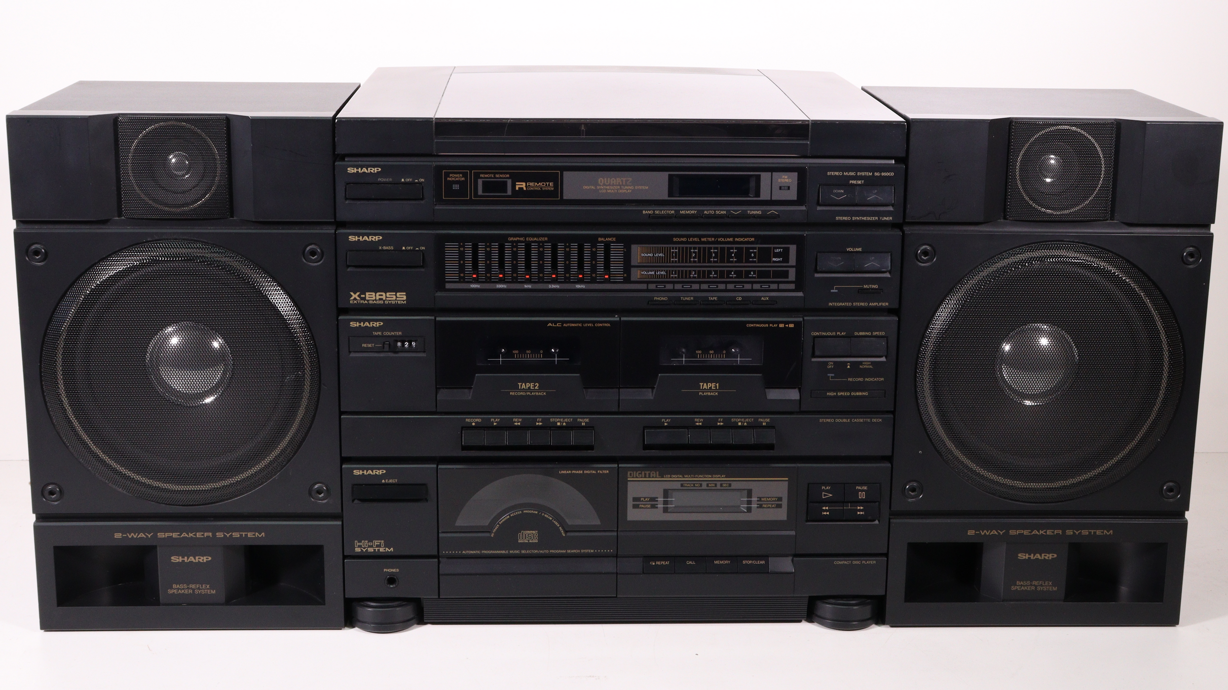 Sharp SG-950CD Integrated Stereo Music System (Full Set) — SpenCertified