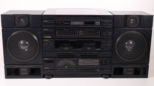 Sharp SG-950CD Integrated Stereo Music System (Full Set)-CD Players & Recorders-SpenCertified-vintage-refurbished-electronics