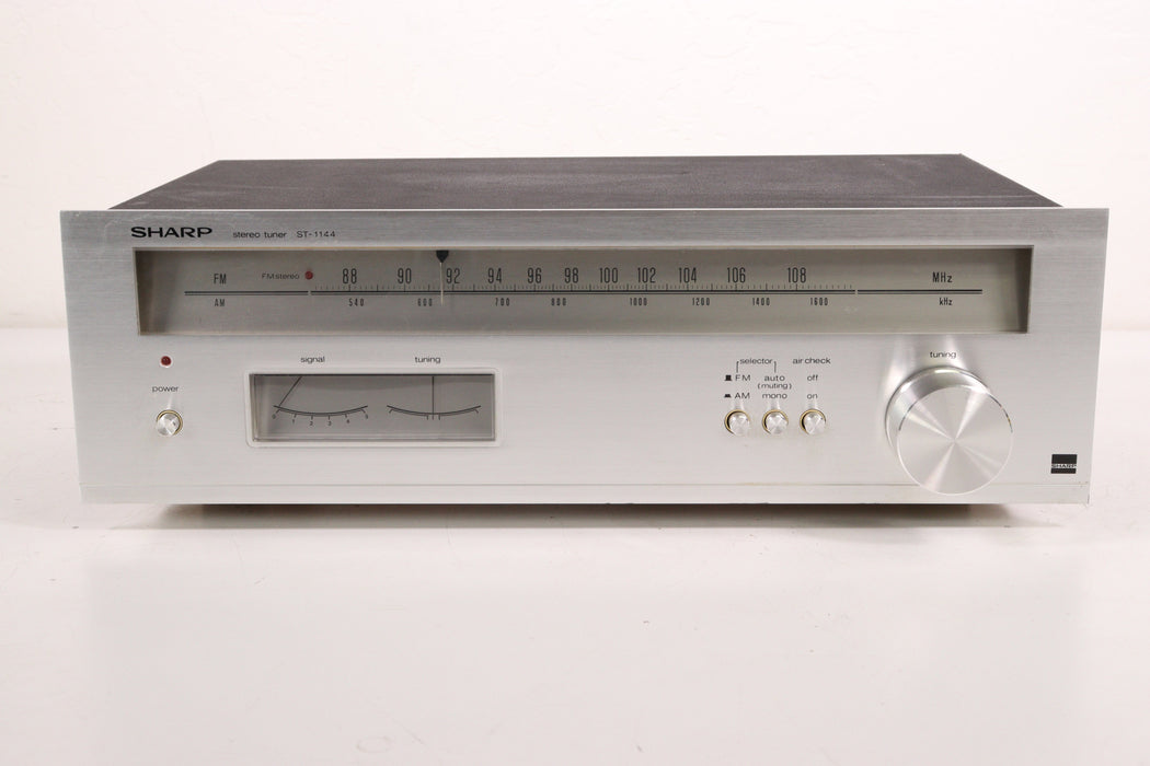 Sharp ST-1144 Stereo Tuner Home AM FM Tuning Radio-AM FM Tuner-SpenCertified-vintage-refurbished-electronics