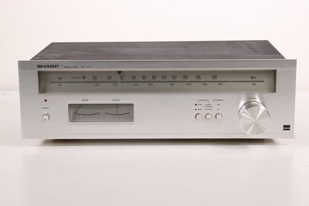 Sharp ST-1144 Stereo Tuner Home AM FM Tuning Radio-AM FM Tuner-SpenCertified-vintage-refurbished-electronics