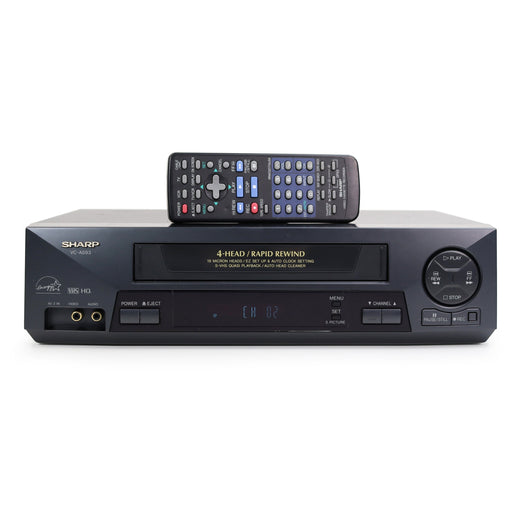 Sharp VC-A593 VCR / VHS Player-Electronics-SpenCertified-refurbished-vintage-electonics