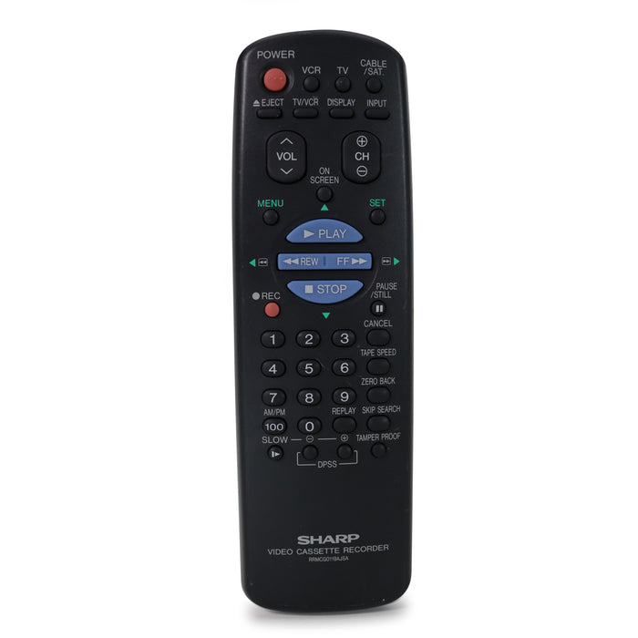 Sharp VC-H954U VCR/VHS Player/Recorder-Electronics-SpenCertified-refurbished-vintage-electonics