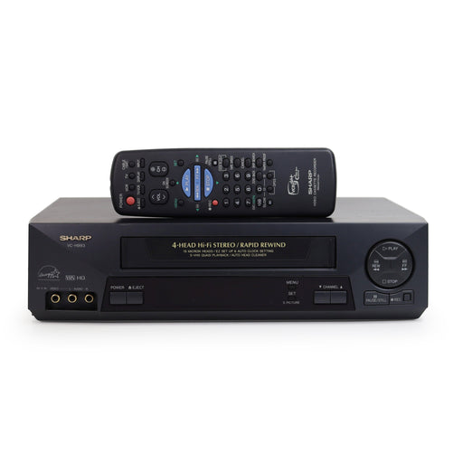 Sharp VC-H993U VHS Player with VCR Plus and Tuner-Electronics-SpenCertified-refurbished-vintage-electonics