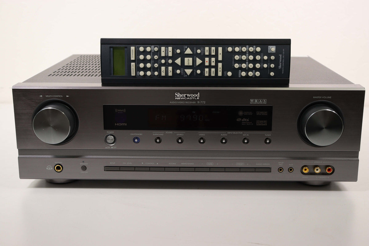 Sherwood Newcastle R-772 Audio Video Receiver HDMI XM Radio 7.1
