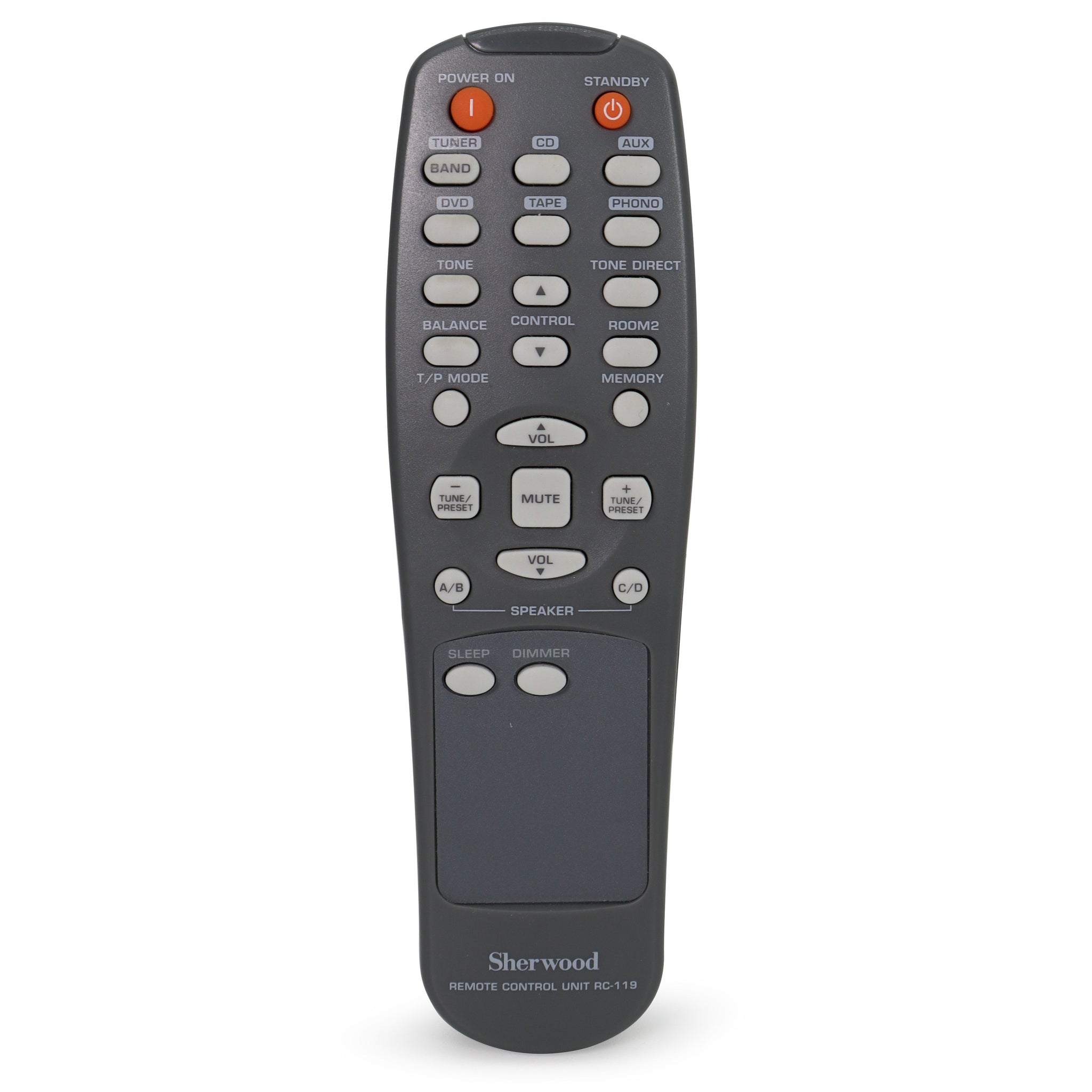 Sherwood RC-119 Remote Control for RX-5502 Stereo Receiver