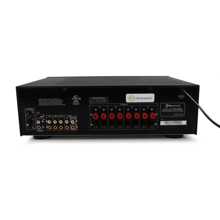 Sherwood RX-5502 Stereo Receiver-Electronics-SpenCertified-refurbished-vintage-electonics