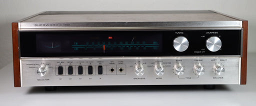 Sherwood S-7300 Silver Face Vintage Amplifier Receiver Home Stereo System AM FM Phono-SpenCertified-vintage-refurbished-electronics