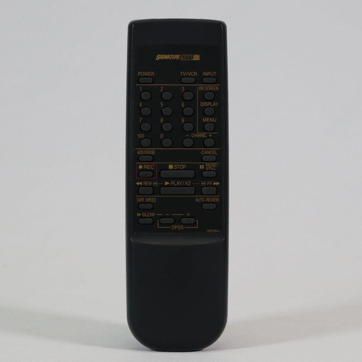 Signature 2000 G0016AJ Remote Control for TV/VCR — SpenCertified