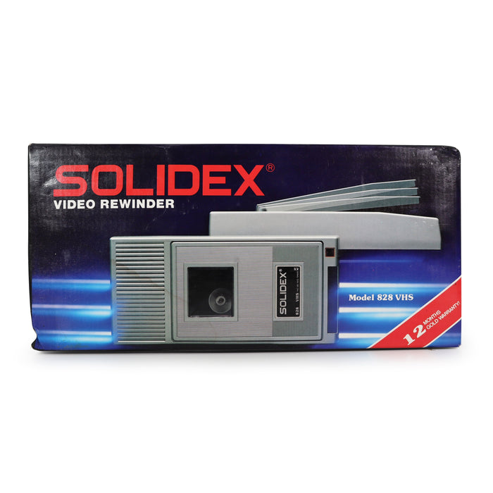 Solidex 828 VHS Video Rewinder-Electronics-SpenCertified-refurbished-vintage-electonics