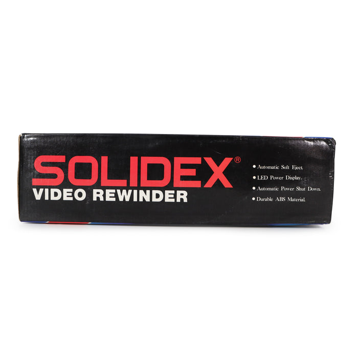 Solidex 828 VHS Video Rewinder-Electronics-SpenCertified-refurbished-vintage-electonics