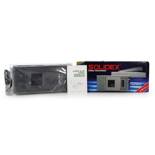 Solidex 828 VHS Video Rewinder-Electronics-SpenCertified-refurbished-vintage-electonics