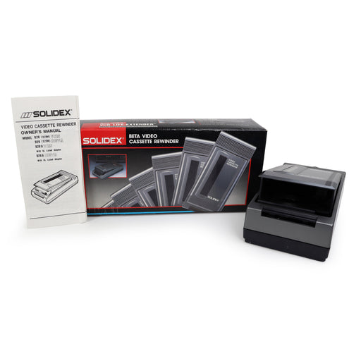 Solidex 929 Beta Tape Rewinder-Electronics-SpenCertified-refurbished-vintage-electonics