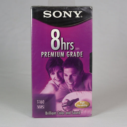 Sony 8 Hour Premium Grade VHS Cassette-Electronics-SpenCertified-vintage-refurbished-electronics