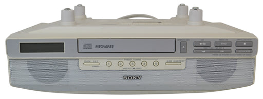 Sony AM/FM CD Kitchen Clock Under Cabinet Radio ICF-CD523-Electronics-SpenCertified-refurbished-vintage-electonics