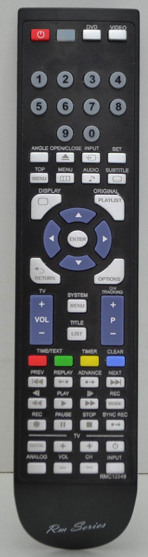Sony Anderic RM Series RMC12249 RMT-D240A DVD VCR Combo Player Replacement Remote Control-Remote-SpenCertified-refurbished-vintage-electonics