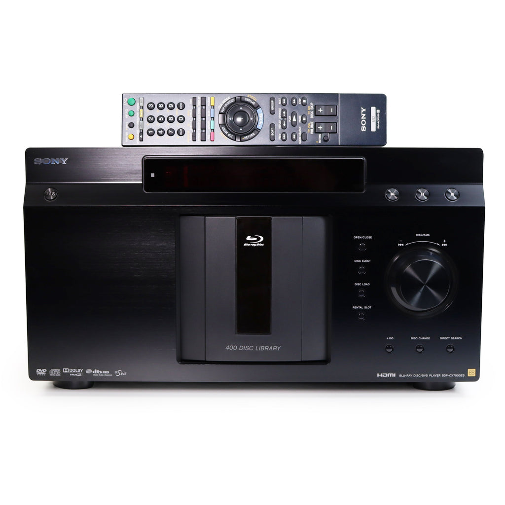 Sony BDP-CX7000ES 400 Disc Blu Ray Mega Disc Changer (2009