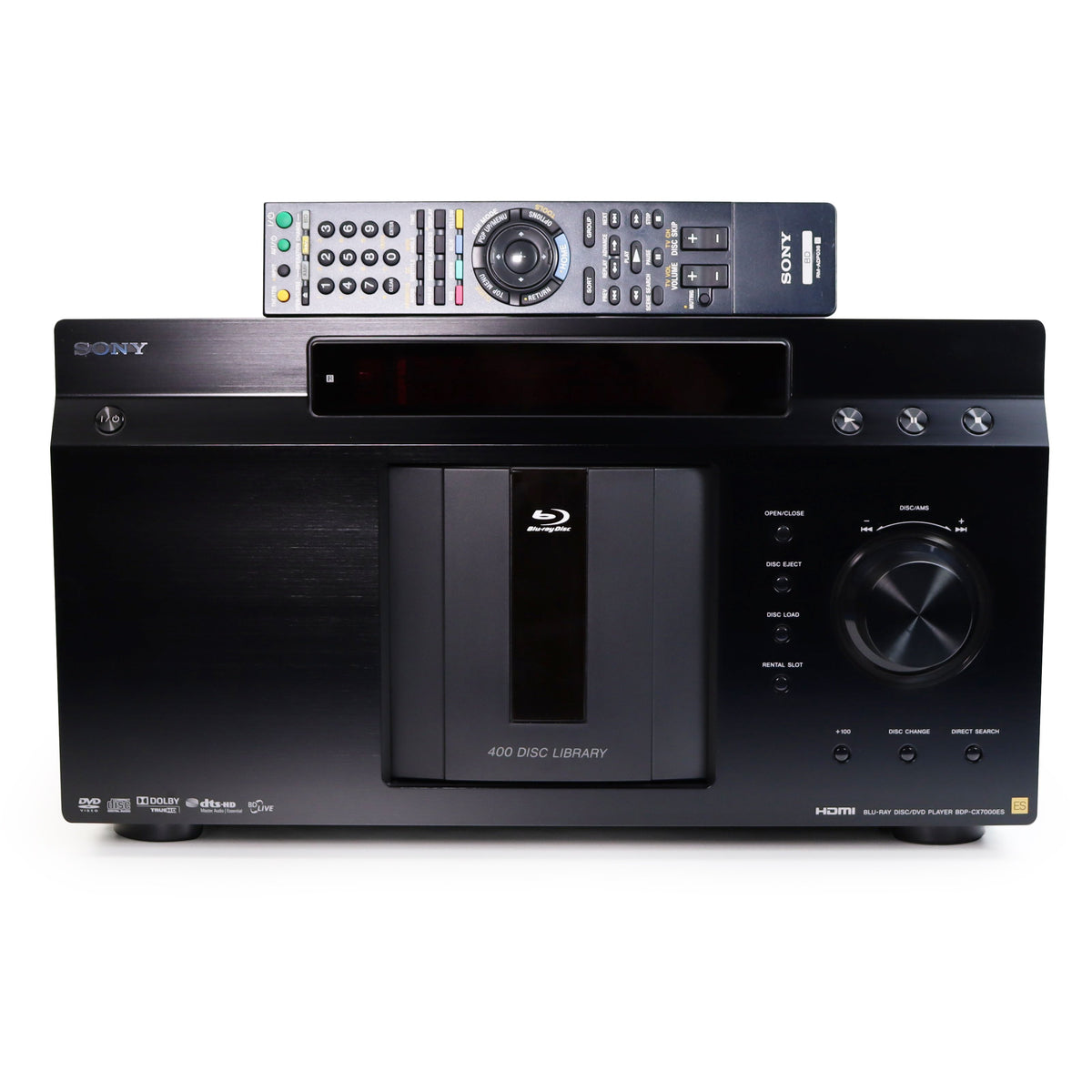 Sony BDP-CX7000ES 400 Disc Blu Ray Mega Disc Changer (2009