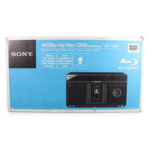 Sony BDP-CX960 400 Disc Blu Ray DVD CD Explorer Library Carousel Changer-Electronics-SpenCertified-refurbished-vintage-electonics