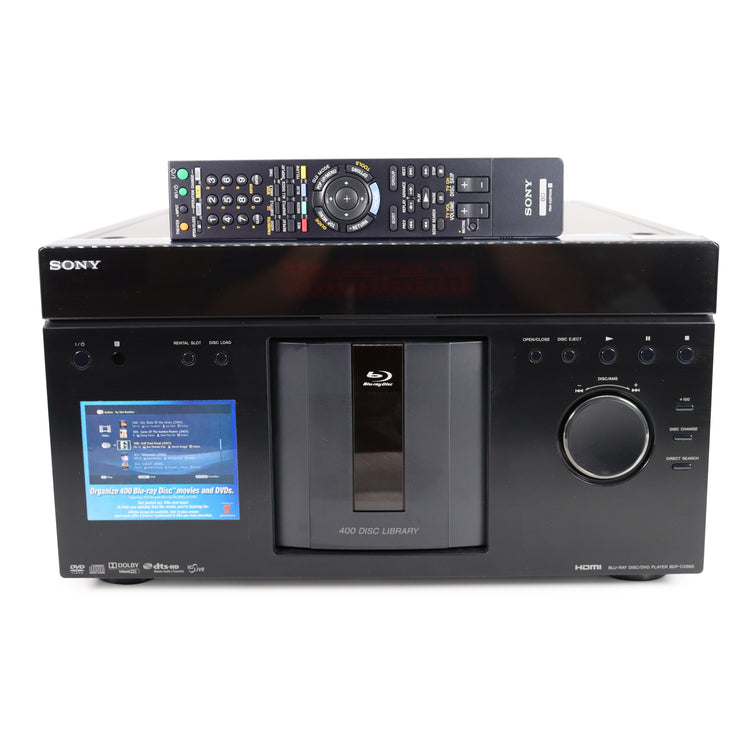 Sony BDP-CX960 400 Disc Blu Ray DVD CD Explorer Library