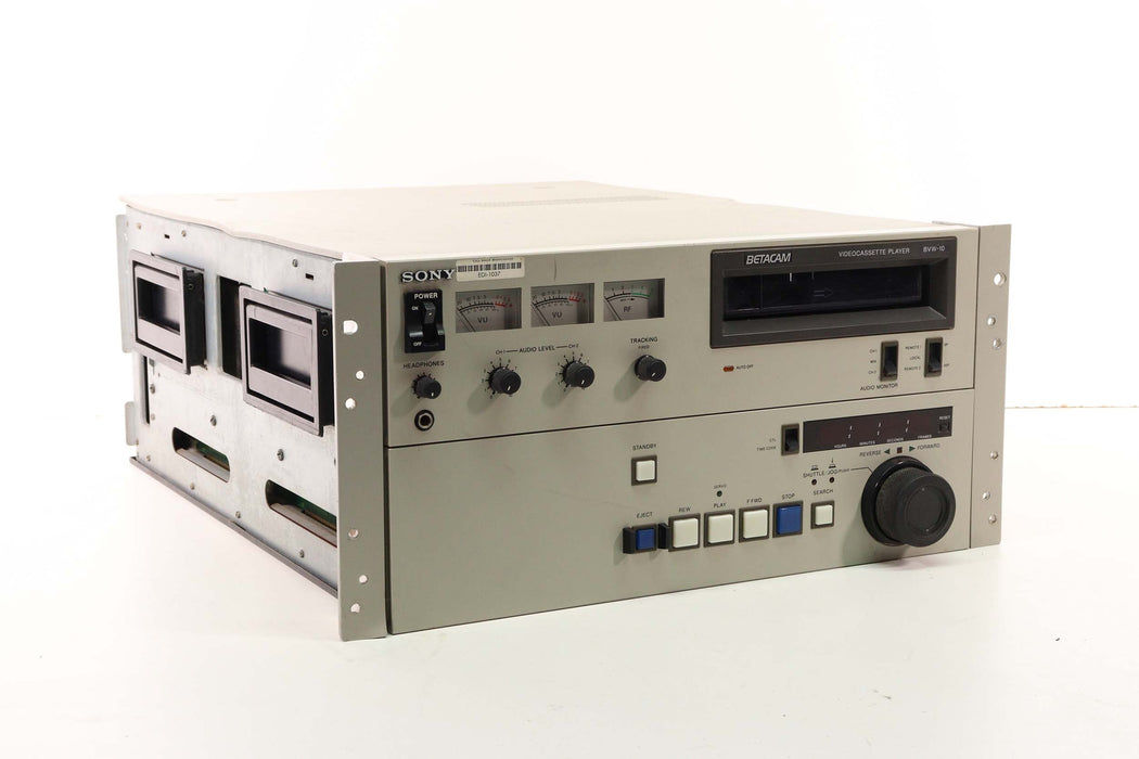 Sony BetaCam BVW-10 Professional Betamax Video Cassette Player AS IS (With Manual)-Electronics-SpenCertified-vintage-refurbished-electronics