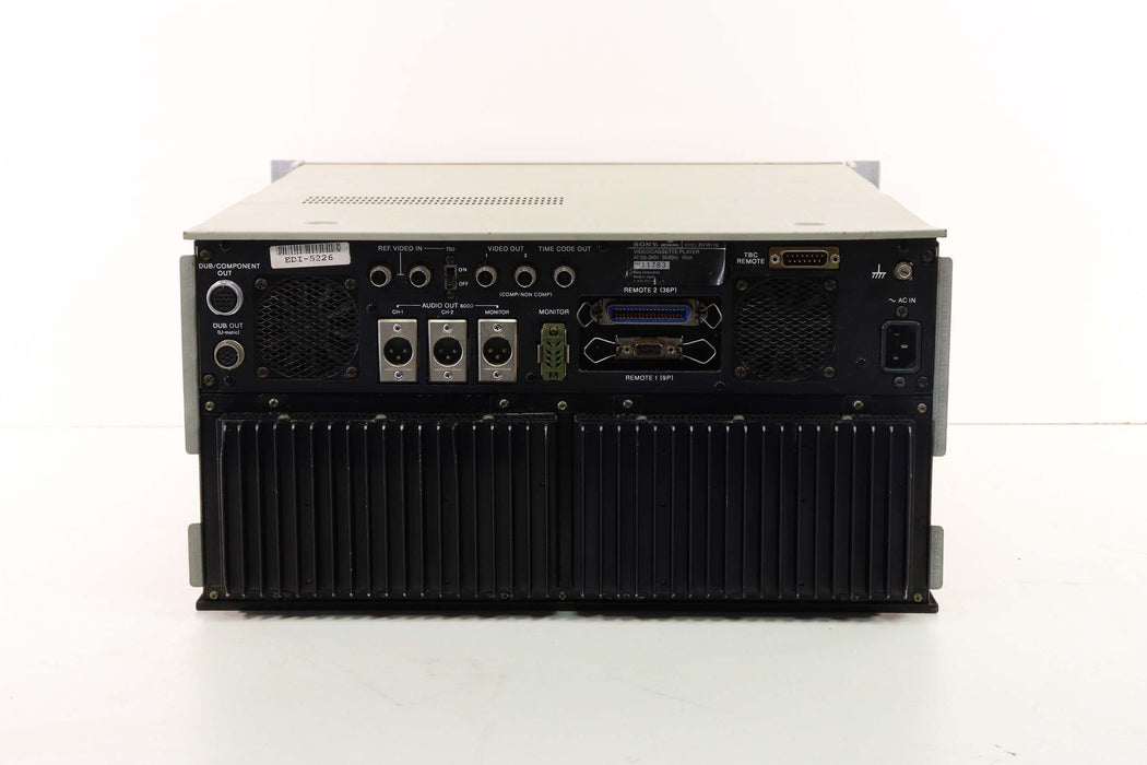 SONY BVW-22P PAL Betacam Player - Revisionsbedürftig! (Defekt) in SONY BVW-22P PAL Betacam Player - Revisionsbedürftig! (Defekt) in