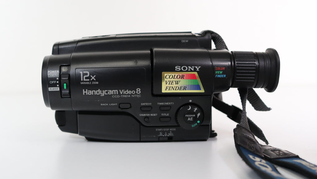Sony CCD-TR614 Video 8 Handycam Recorder Player System — SpenCertified