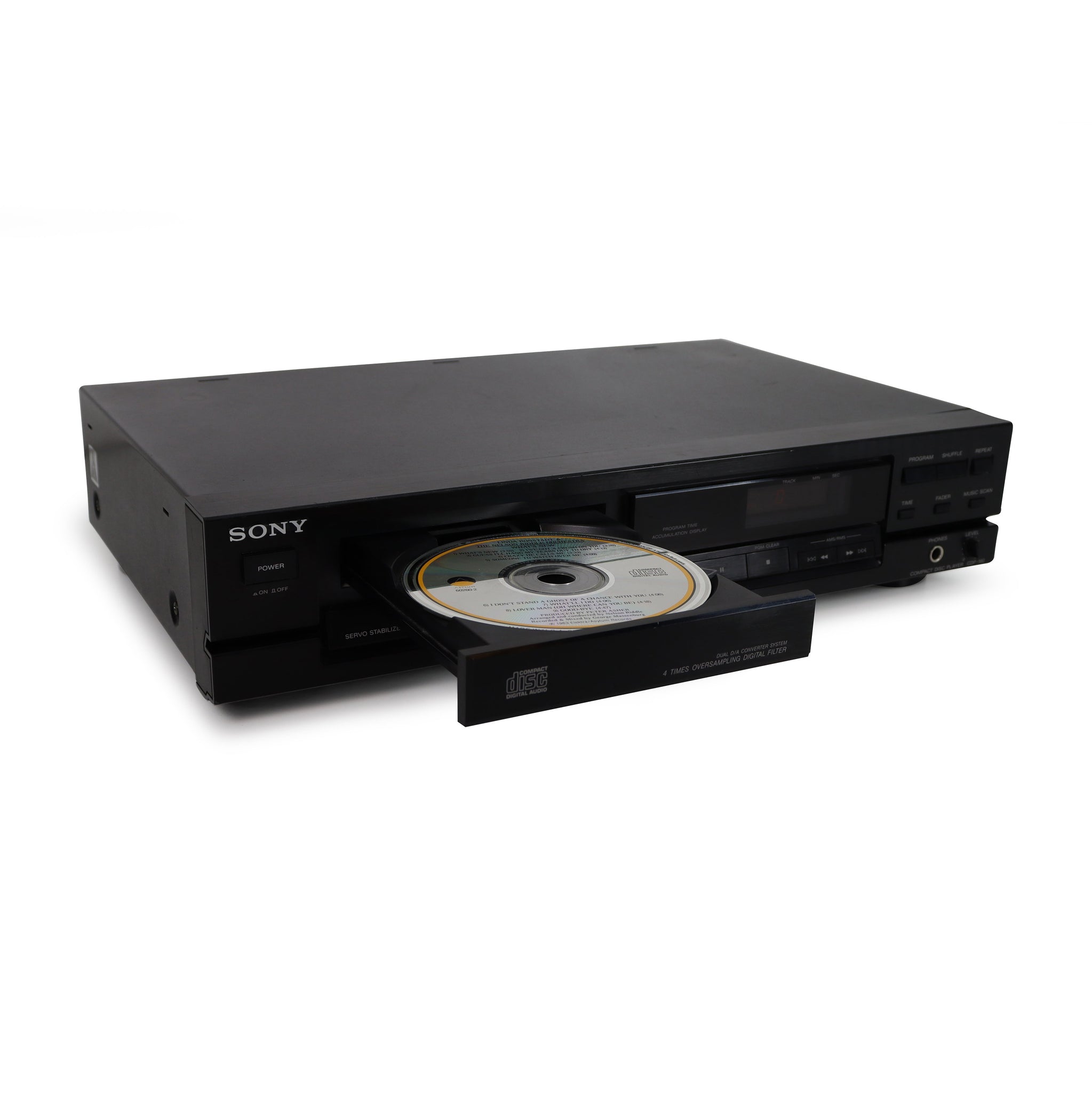 Sony CDP-190 Single Compact Disc CD Player — SpenCertified