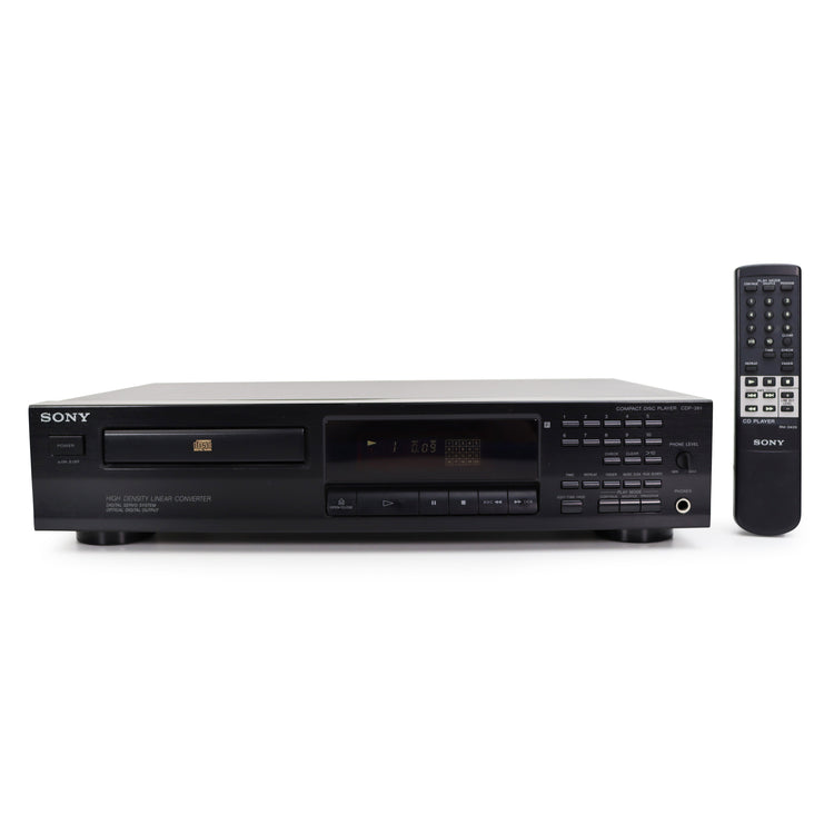 Sony CDP-361 Single Disc Compact Disc CD Player (1995) — SpenCertified