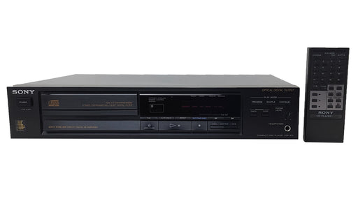 Sony CDP-670 Single Disc Compact Disc CD Player with Remote-Electronics-SpenCertified-refurbished-vintage-electonics