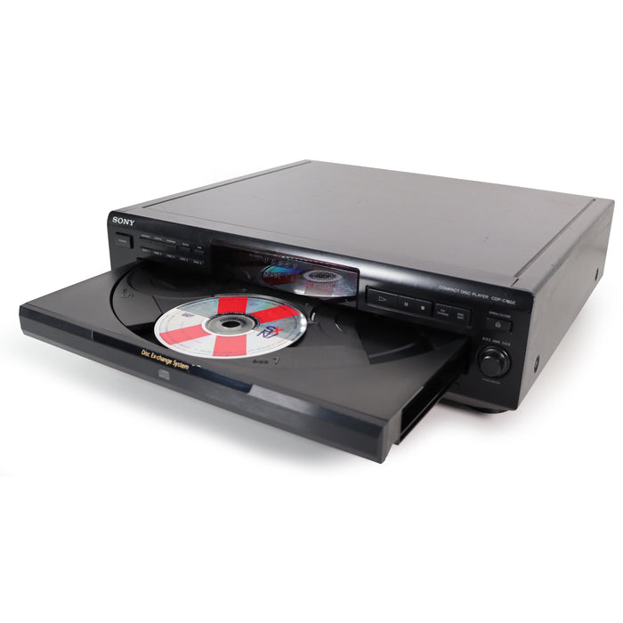 Sony CDP-C160Z 5-Disc Carousel CD Changer Compact Disc Player Basic Design Home Audio System-Electronics-SpenCertified-refurbished-vintage-electonics