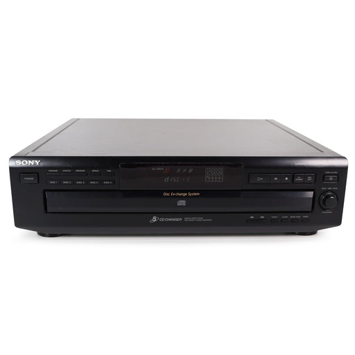 Sony CDP-C160Z 5-Disc Carousel CD Changer Compact Disc Player Basic Design Home Audio System-Electronics-SpenCertified-refurbished-vintage-electonics