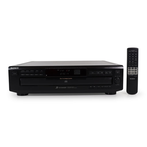 Sony CDP-C260Z 5-Disc Carousel CD Changer Disc Ex-Change System High Density Linear Converter Shuffle-Electronics-SpenCertified-refurbished-vintage-electonics