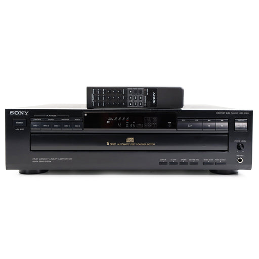 Sony CDP-C325 5 Disc CD Changer / Player-Electronics-SpenCertified-refurbished-vintage-electonics