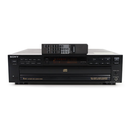 Sony CDP-C37 5 Disc CD Changer-Electronics-SpenCertified-refurbished-vintage-electonics