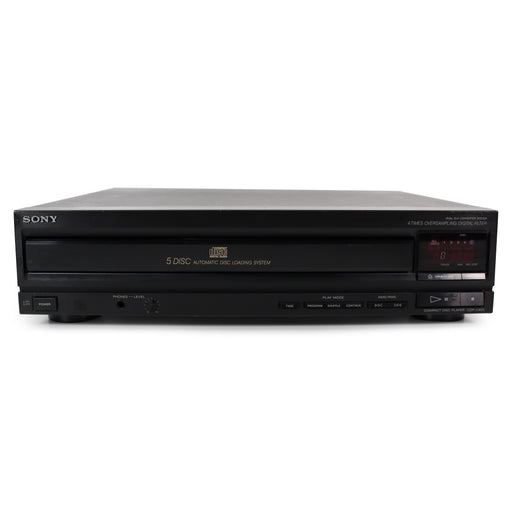 Sony CDP-C400 5-Disc Carousel CD Player-Electronics-SpenCertified-refurbished-vintage-electonics