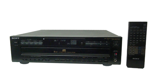 Sony CDP-C525 5 Disc CD Changer Player Carousel-Electronics-SpenCertified-refurbished-vintage-electonics