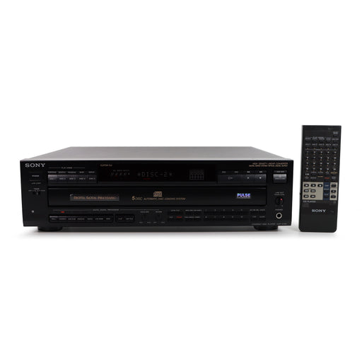Sony CDP-C725 Vintage 5-Disc Sony CD Player w/ Built-in Digital Noise Processor-Electronics-SpenCertified-refurbished-vintage-electonics